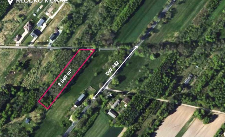 działka na sprzedaż - Sieradz (gw), Kłocko