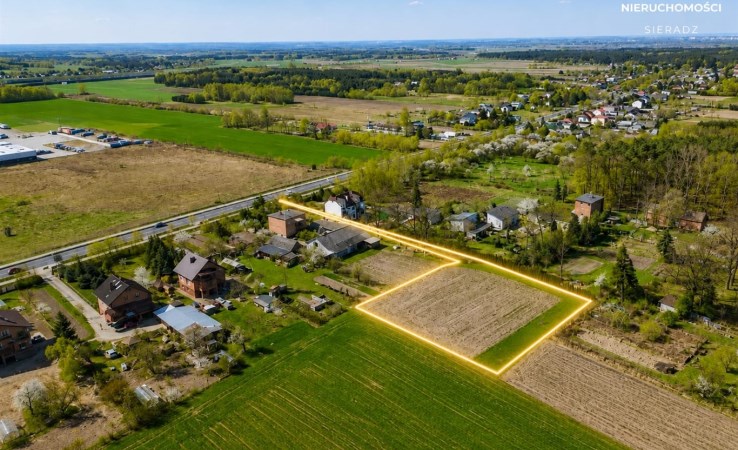 działka na sprzedaż - Sieradz (gw), Grabowiec, Stawiszcze